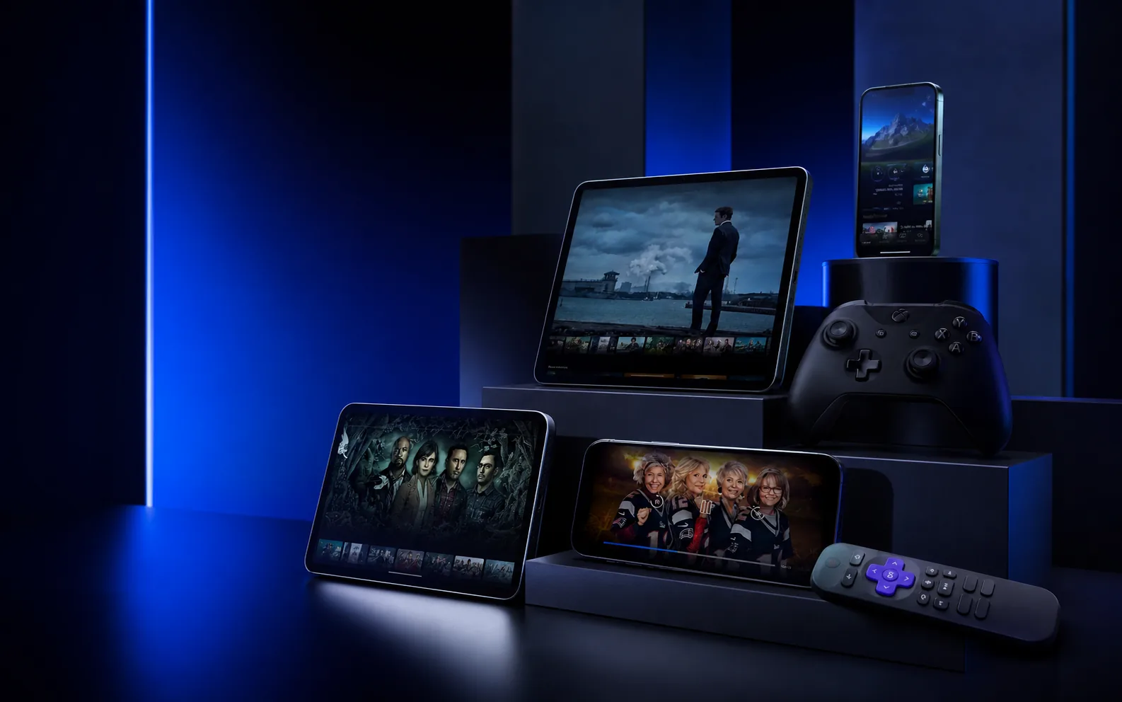 Cinematic multi-device streaming product experience