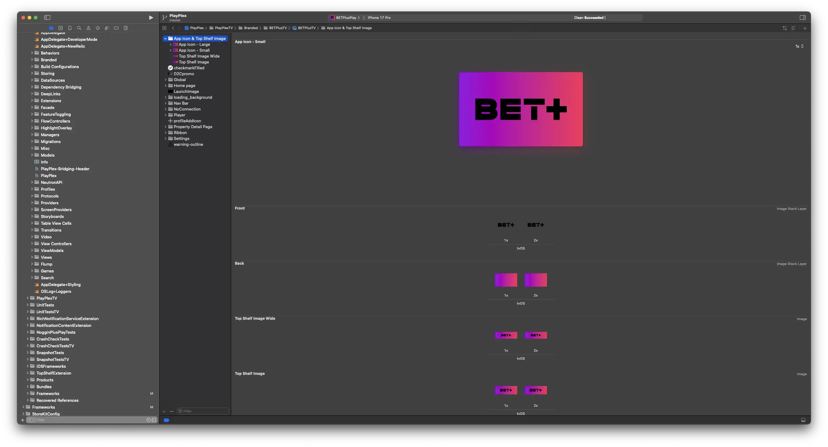 BET+ Xcode Project