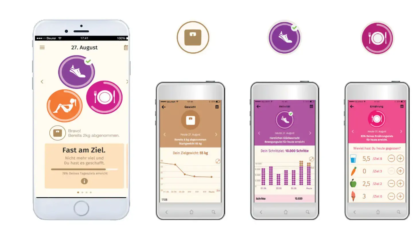 iOS & Android App Screenshots