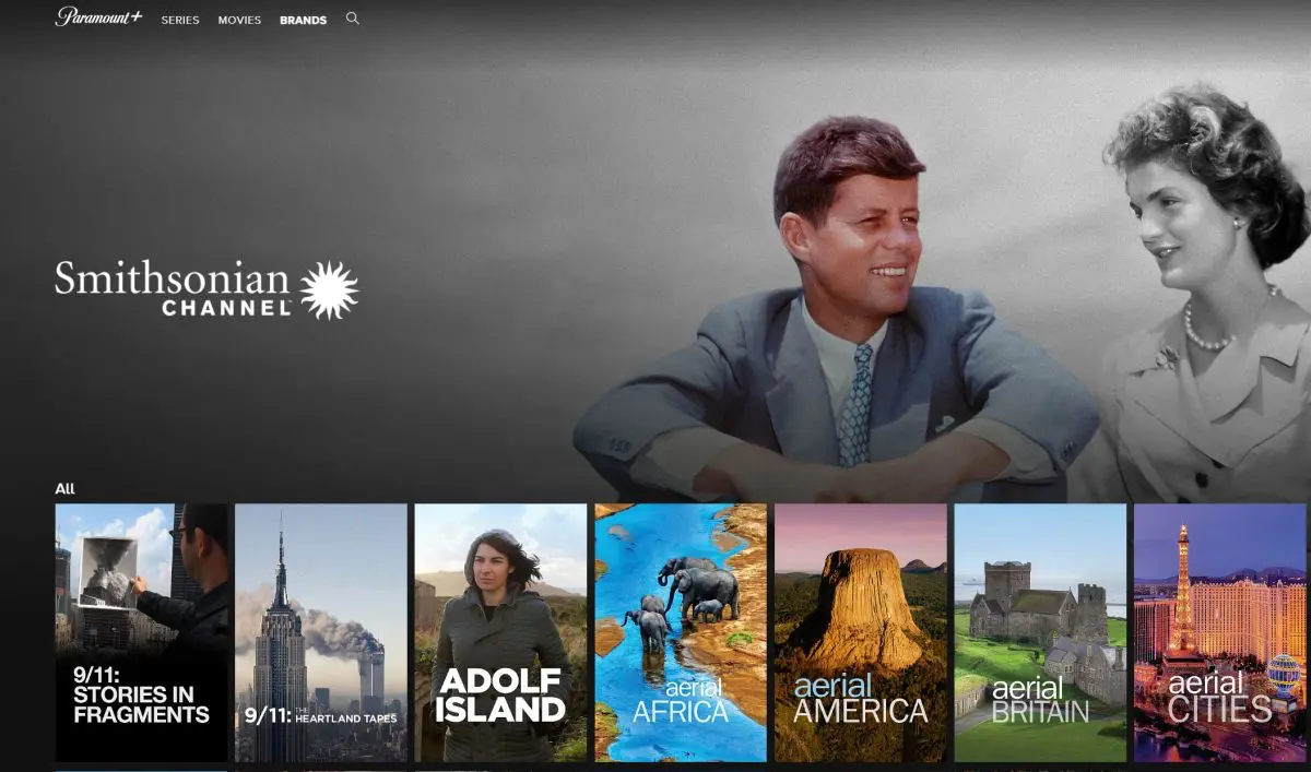 Smithsonian AppleTV Interface